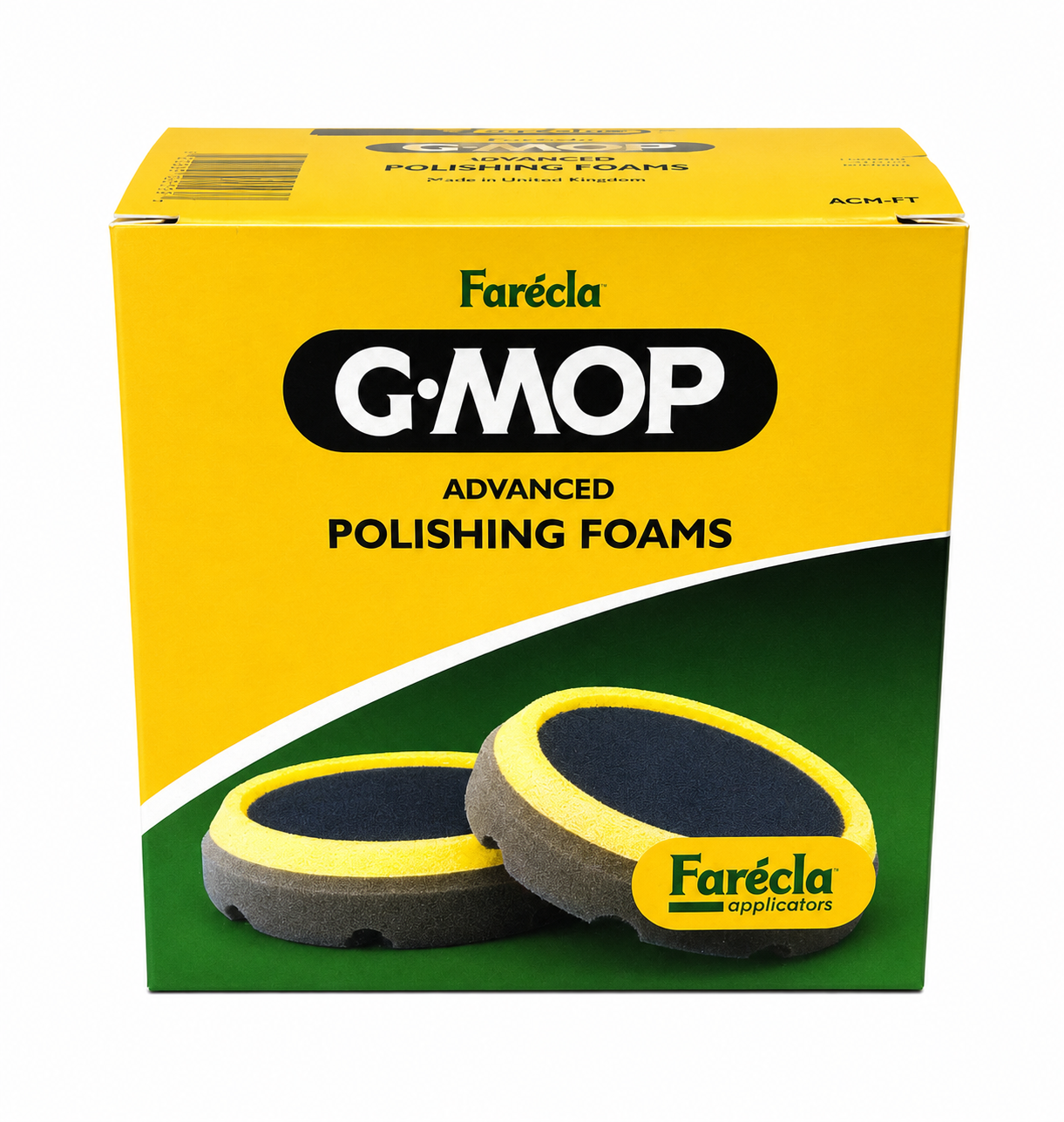 2 x Farecla AGM-PF ADVANCED Mop Head 6" 150mm ADVANCED POLISING PADS