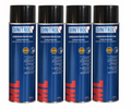 4 x DINITROL ML Cavity Wax Rust Protection Aerosol 500ml Brown Anti Corrosion