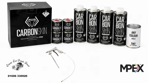 MPEX 4L Tintable Bed Liner Kit + 500ml Paint & Underbody Gun Raptor Style