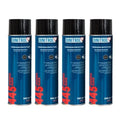 DINITROL 445 Black Stonechip Stone Chip 500ml Aerosol Wheel Arches Protect x 4