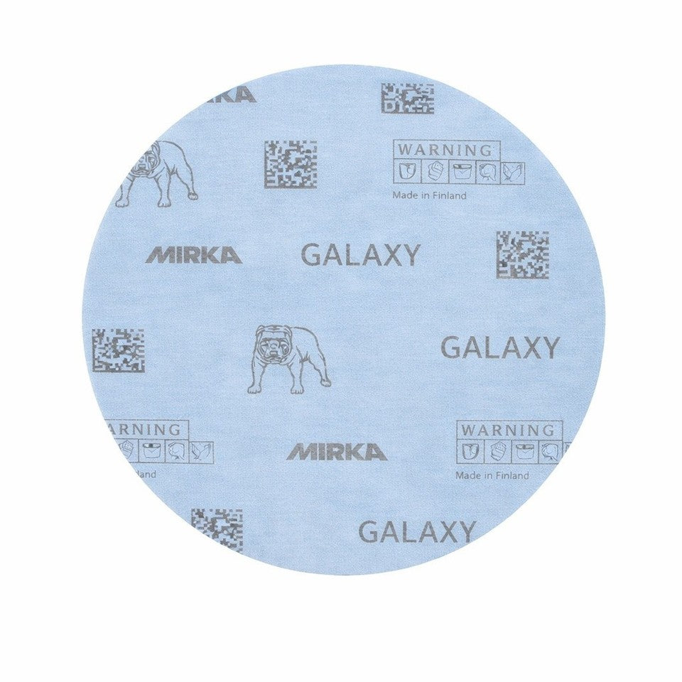 Mirka Galaxy 150mm Ceramic Sanding Discs Hook & Loop No Holes (100 Pack)