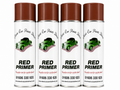 4 X Classic Car Paints Direct Red Primer Aerosol 500ml
