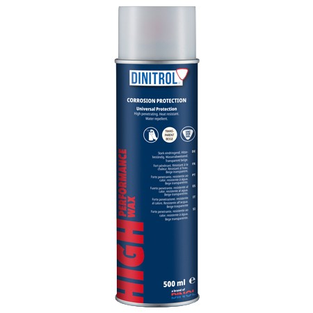DINITROL High Performance Underbody Clear Wax 500ml Aerosol Spray Can