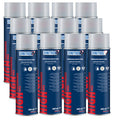 12 x DINITROL HIGH PERFORMANCE UNDERBODY WAX CLEAR 500ml AEROSOL RUST PROOFING
