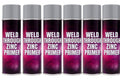 4 X WELD THROUGH ZINC ETCH PRIMER 500ml AEROSOL
