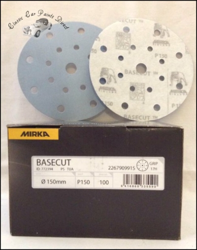 Mirka Basecut Sanding Discs P150 Grit