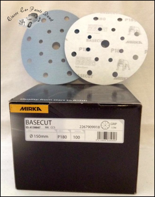 Mirka Basecut Sanding Discs P180 Grit