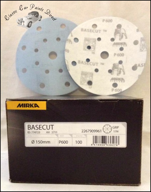 Mirka Basecut Sanding Discs P600 Grit