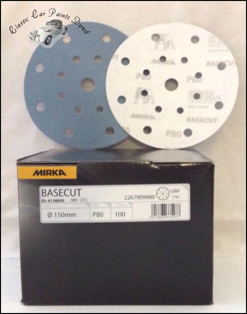 Mirka Basecut Sanding Discs P80 Grit