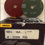 Fiber Grinding/ Sanding Discs 4" P50