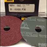 Fiber A Sanding Discs 5 inch P36 grit