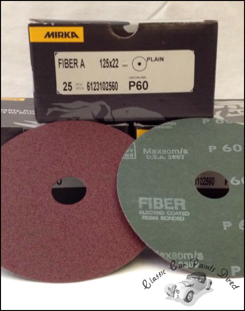 Fiber A Sanding Discs 5 inch P60 grit