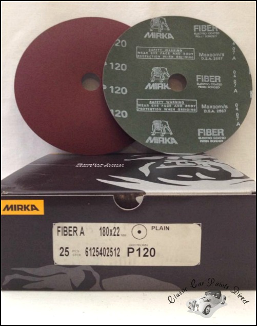 Fiber A Sanding / Grinding Disc 7" P120