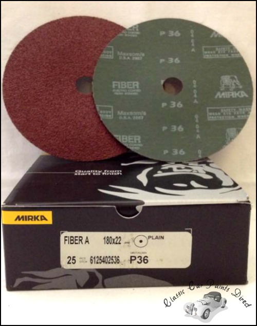 Fiber A Sanding / Grinding Disc 7" P36