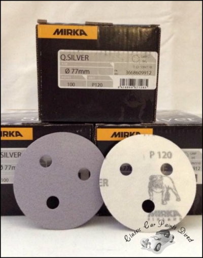 Q-Silver Sanding Discs P120 Grit