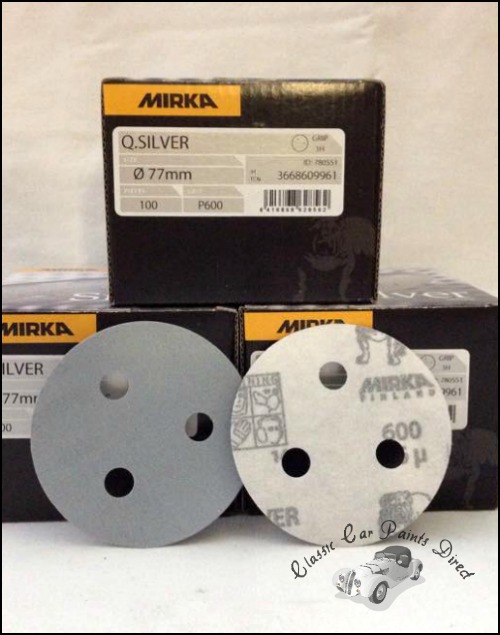 Q-Silver Sanding Discs P600 Grit