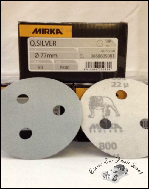 Q-Silver Sanding Discs P800 Grit