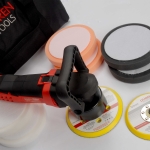 16 Piece Duren Dual Action Polisher DA 240v Random Orbital Polisher  / Sander Kit - Image 3