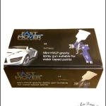 Fast Mover Mini HVLP Gravity Spray Gun 0.8mm 125ml Pot Capacity - Image 2