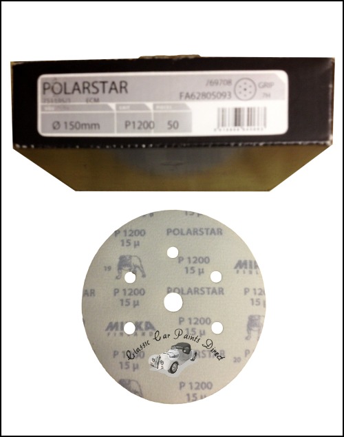 Polarstar 7H 6" sanding discs P1200