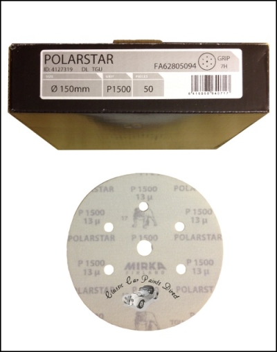 Polarstar 7H 6" sanding discs