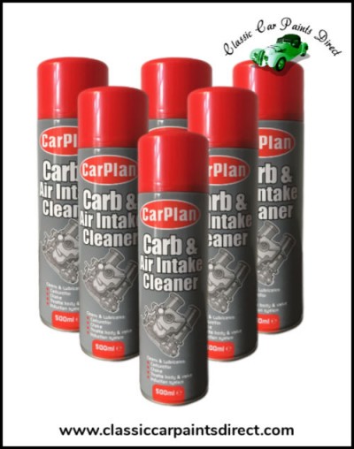 CarPlan Carb & Air Intake Cleaner 500ml | Classic Car Paints Direct